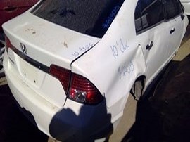 2010 CIVIC WHITE VP 1.8 VTEC AT  A24015